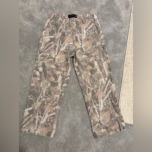 Abercrombie and Fitch Camouflage Baggy Jeans